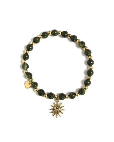 ACERO DORADO PULSERA