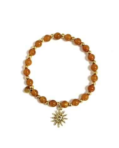 ACERO DORADO PULSERA