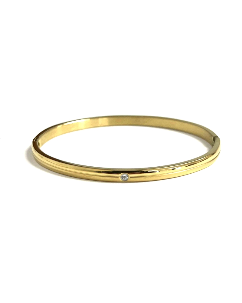ACERO DORADO PULSERA