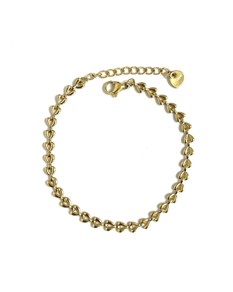 ACERO DORADO PULSERA