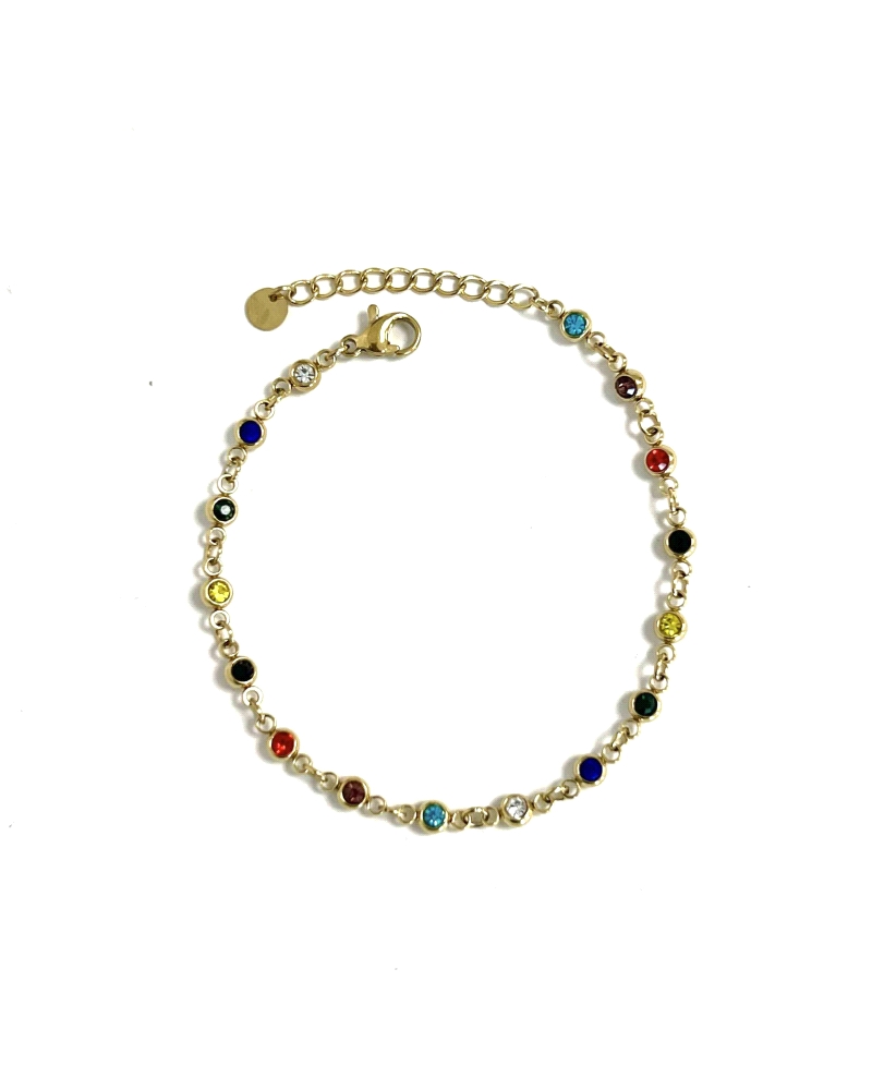 ACERO DORADO PULSERA