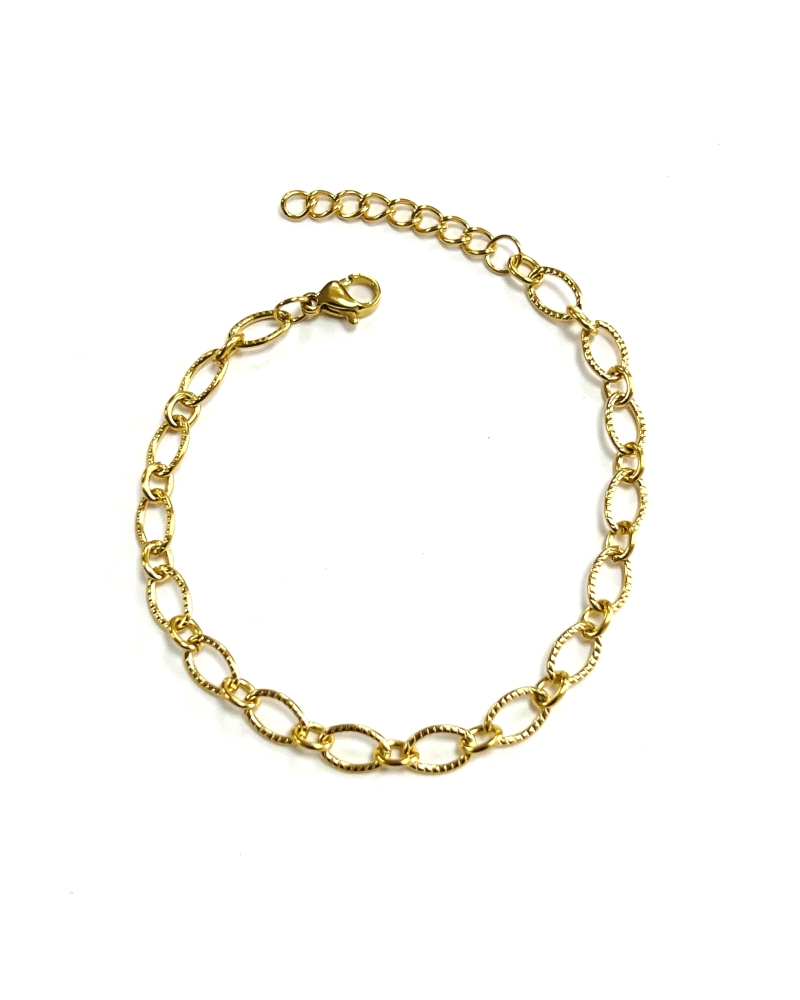 ACERO DORADO PULSERA                                                                                