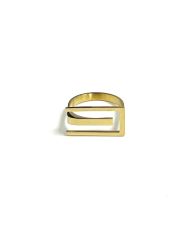 ACERO DORADO SORTIJA                                                                                