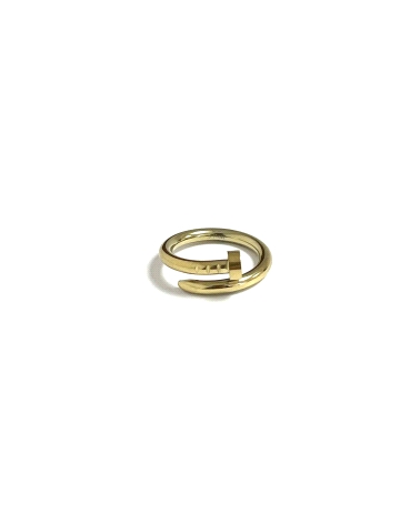 ACERO DORADO SORTIJA