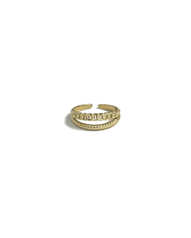ACERO DORADO SORTIJA