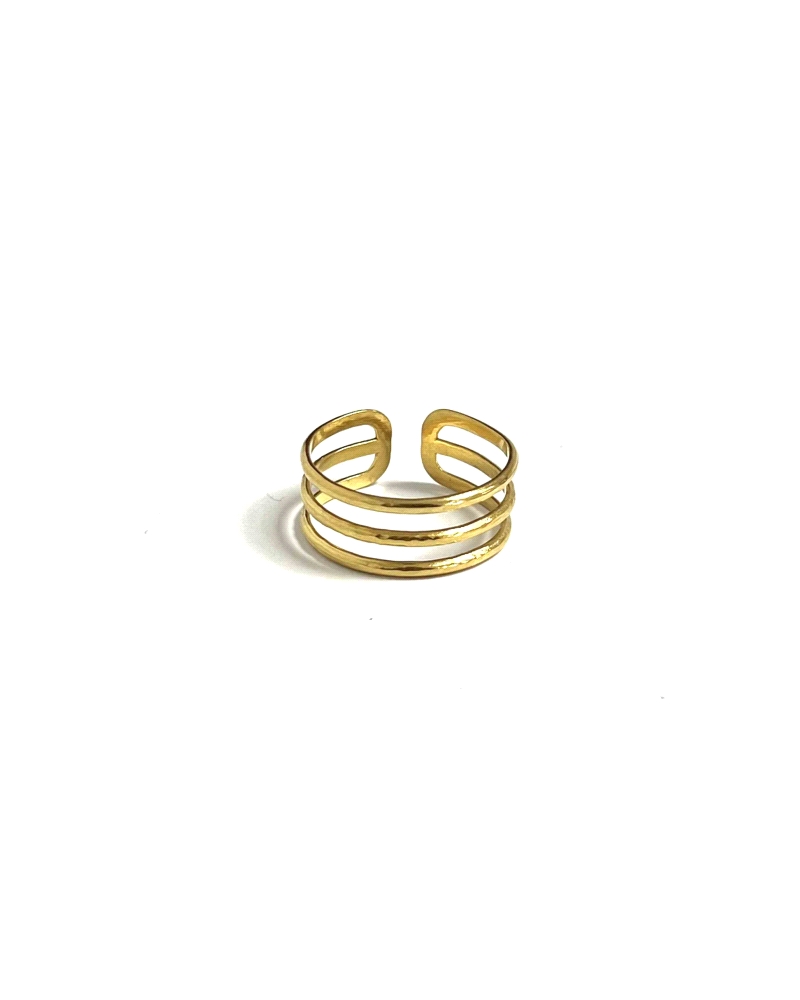 ACERO DORADO SORTIJA