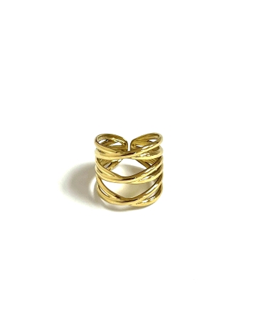 ACERO DORADO SORTIJA