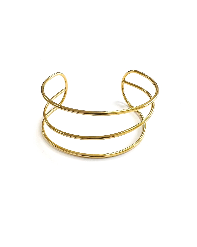 ACERO DORADO PULSERA