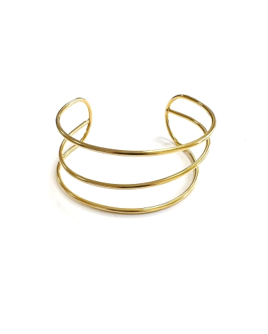 ACERO DORADO PULSERA