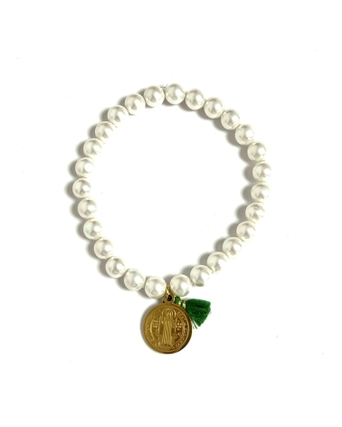 ACERO DORADO PULSERA