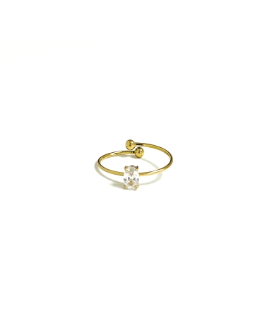 ACERO DORADO SORTIJA