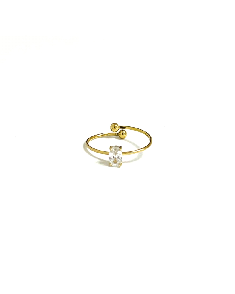 ACERO DORADO SORTIJA