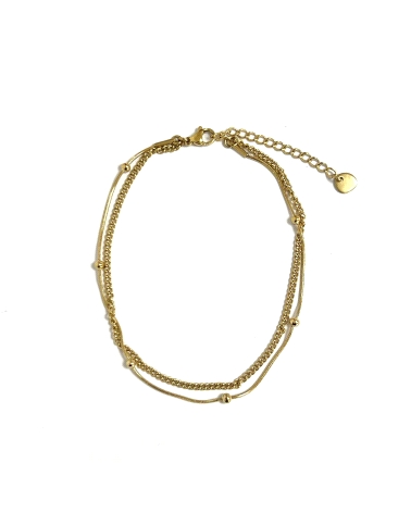 ACERO DORADO TOBILLERA