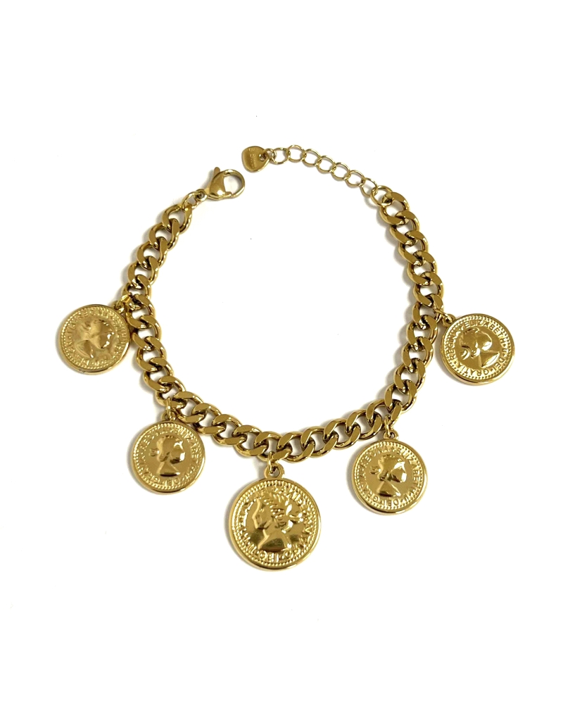 ACERO DORADO PULSERA                                                                                