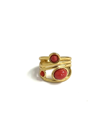 ACERO DORADO SORTIJA