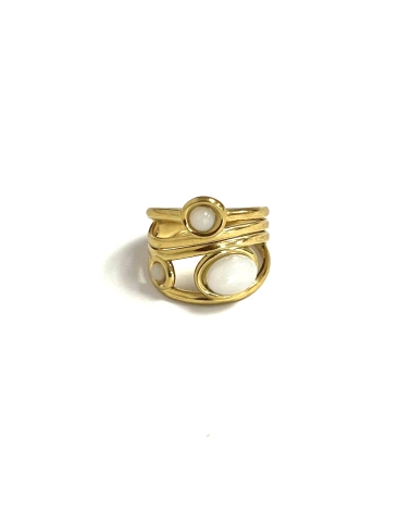 ACERO DORADO SORTIJA