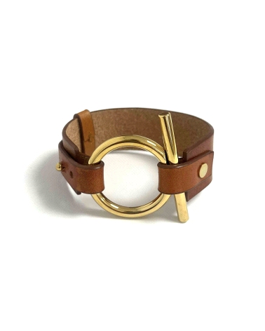 ACERO DORADO PULSERA