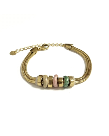 ACERO DORADO PULSERA                                                                                