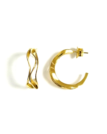 PLATA DORADA PENDIENTE