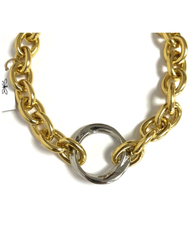 LATON BICOLOR COLLAR                                                                                